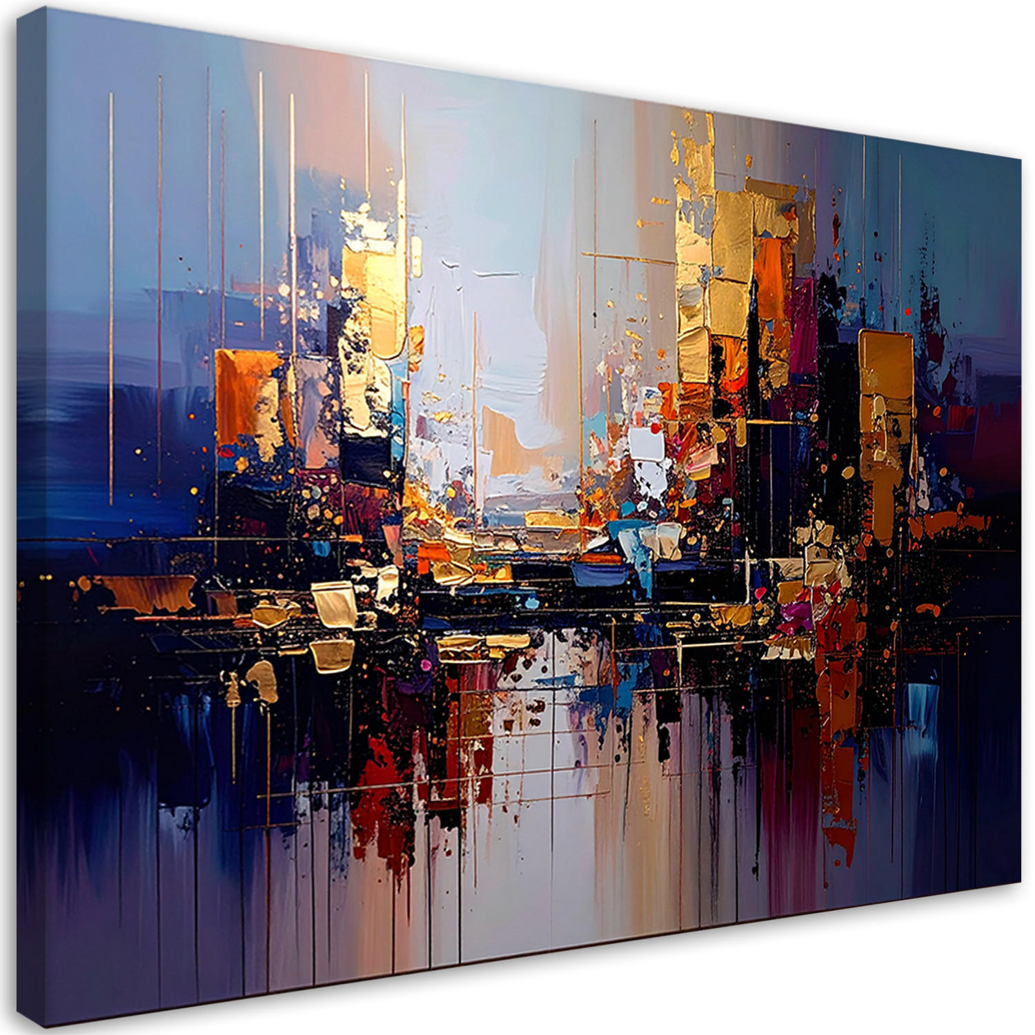Feeby Bild Mehrfarbig 120x80 cm