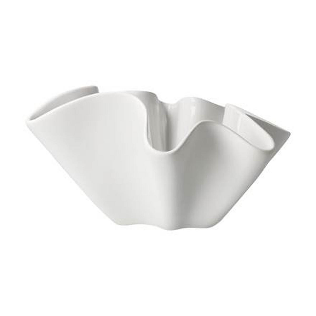 VASE Valentina, Biskuitporzellan, weiß, H 13.5 cm, 14005731 - Weiß, Keramik (13.5cm) - Goebel