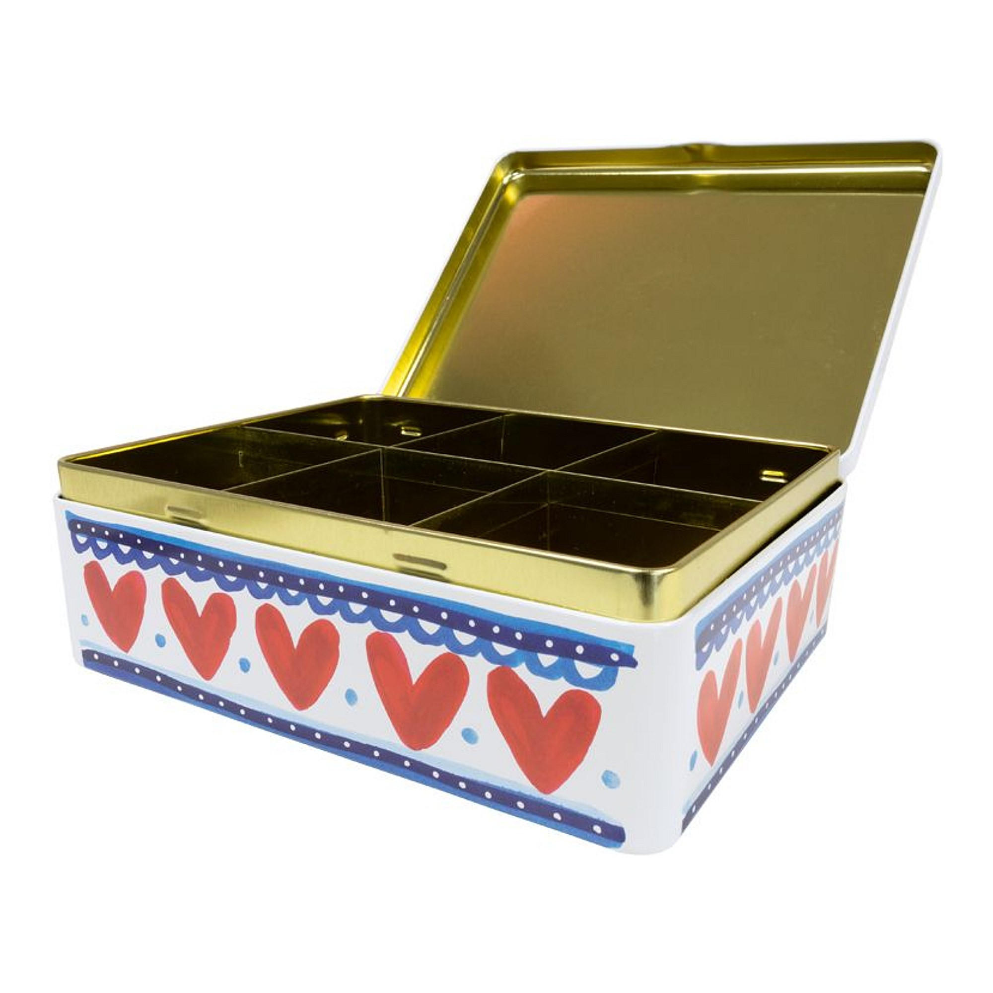 TEEDOSE Holland in Bunt - 20 x 15,5 x 7cm - Multicolor, Metall (20.3/7/15.7cm) - Blond Amsterdam