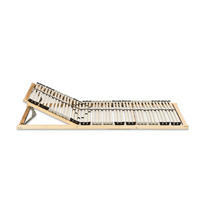 LATTENROST PREMIUM K 100x200 cm Kopfteil verstellbar - Naturfarben, Holz (100/200cm) - Coemo