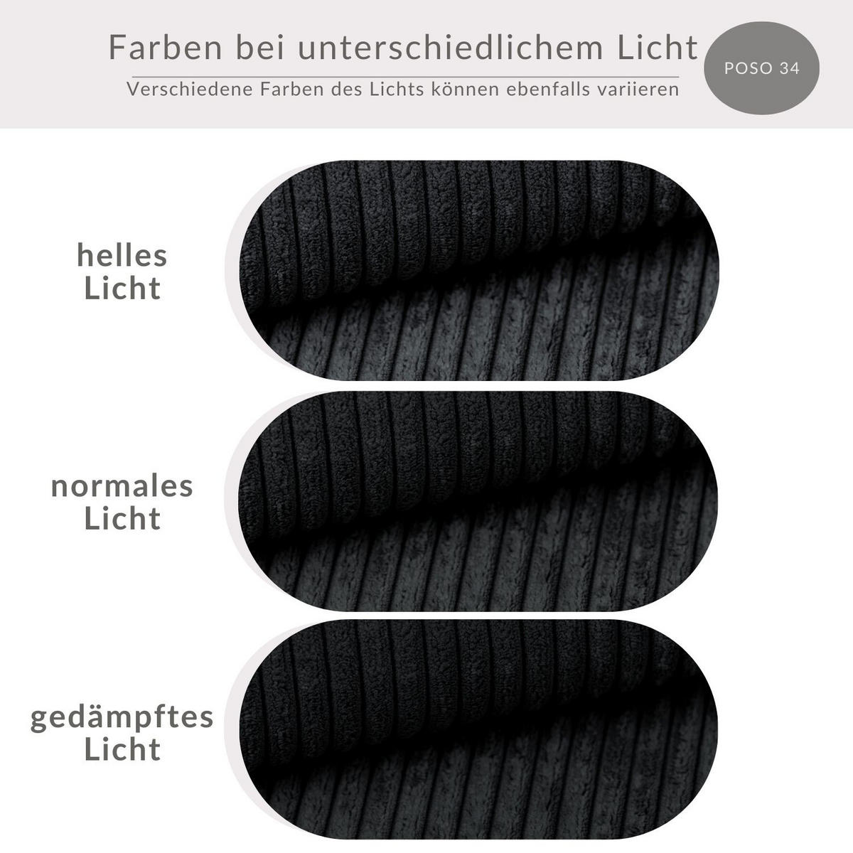 BOXSPRINGBETT Fresco 180/200 cm, in Graphit, Bettkasten, Matratze, Topper - Schwarz/Graphitfarben, Holz/Holzwerkstoff (180/200cm) - Maison de Reve