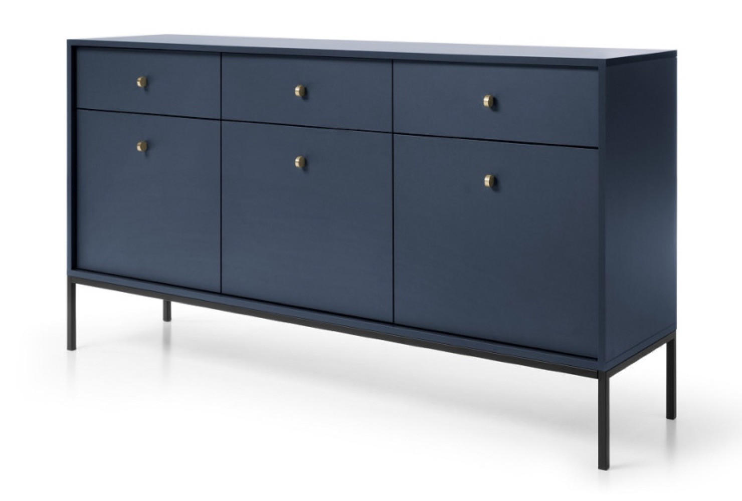 Sepro Meble Sideboard Blau 153.4x83.2x39 cm