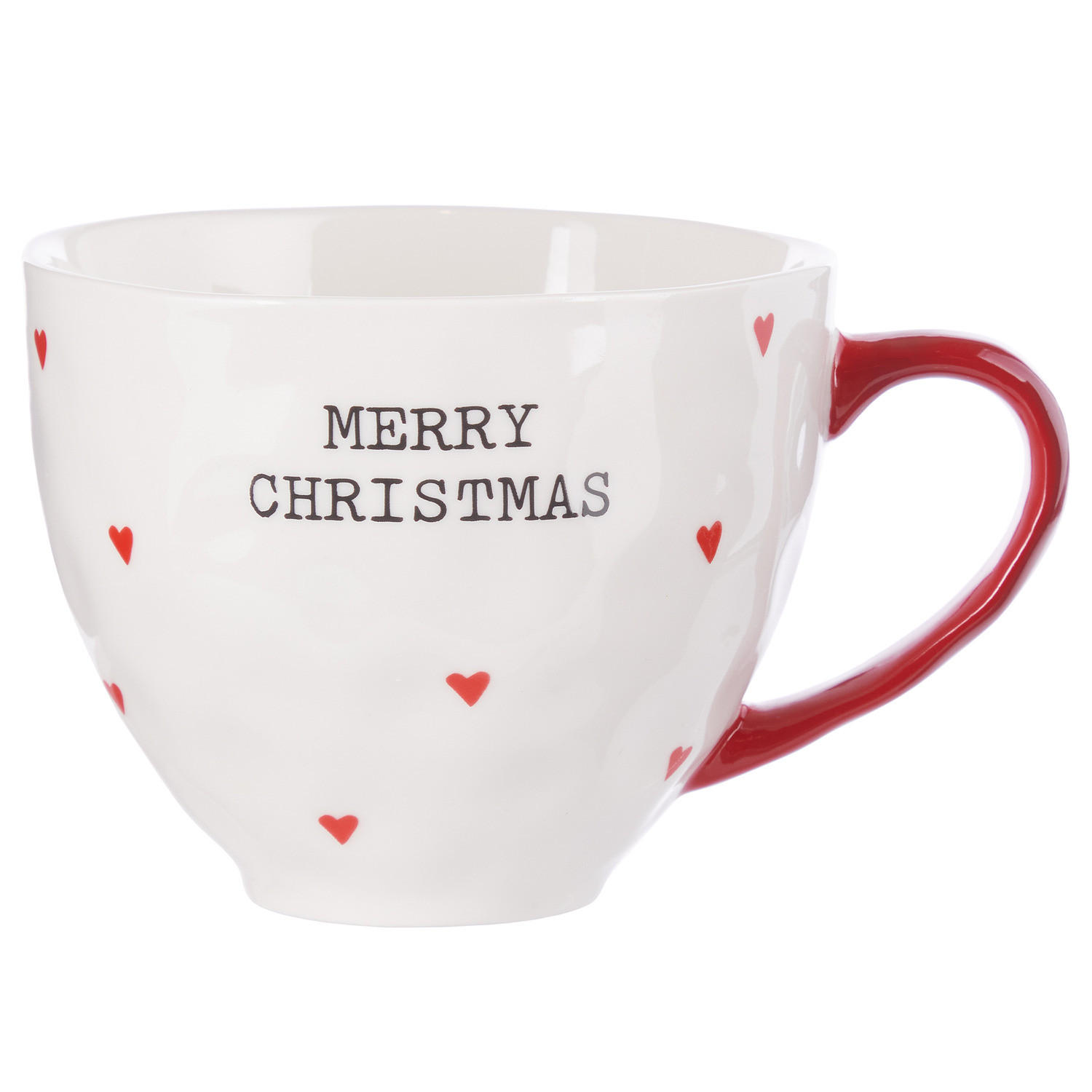 TASSE Joyful Days Merry Christmas - Rot/Weiß, Keramik (0.44L) - Butlers