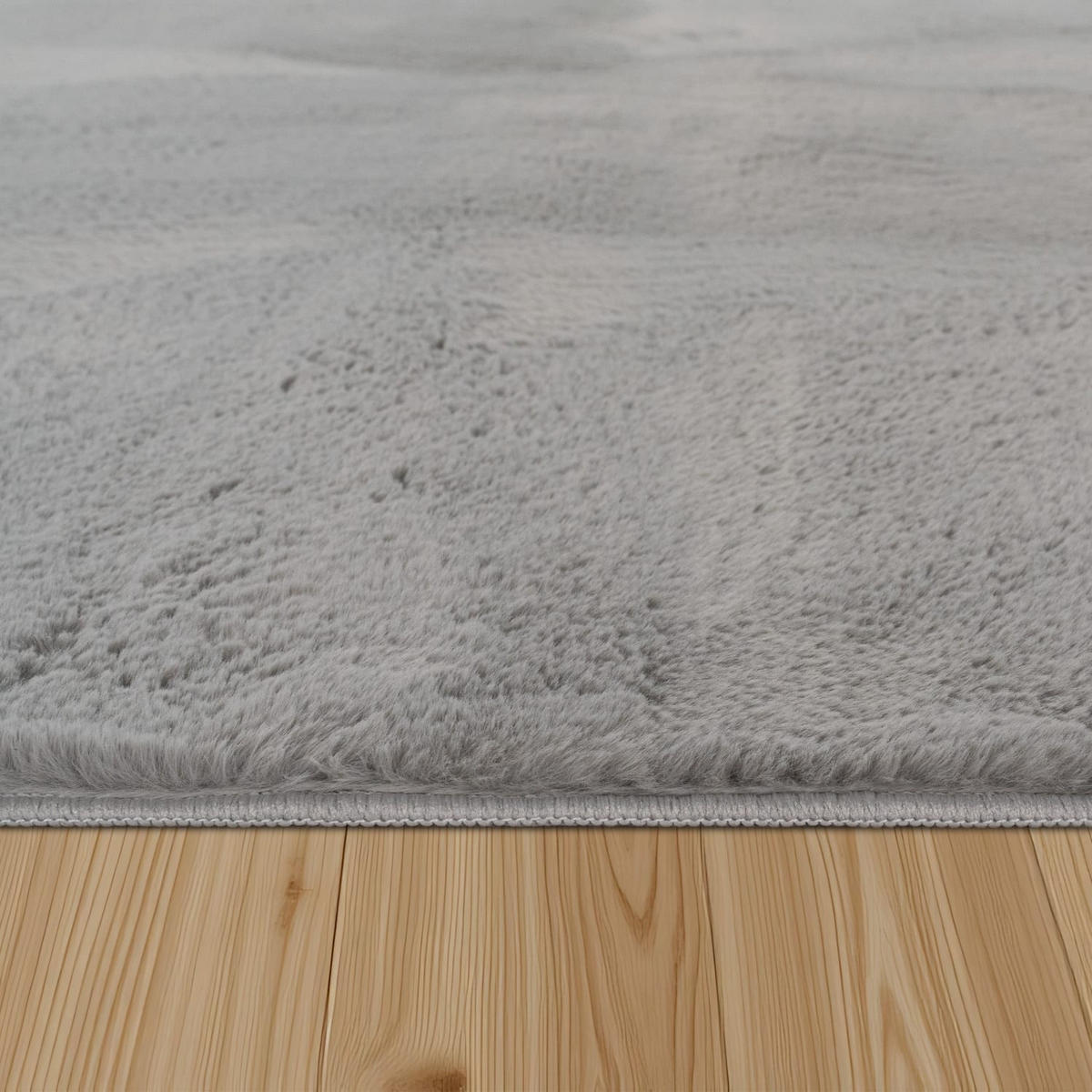 SOFT 380 GRAU 160D - Grau, Kunststoff (160/160cm) - Paco Home