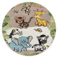 KINDERTEPPICH 120/120 cm Diamond 644 - Beige, Textil (120/120cm) - Paco Home