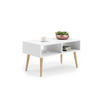 COUCHTISCH Sandi - Weiß, Holzwerkstoff (55/90/55cm) - RAUMHIRSCH FURNITURE