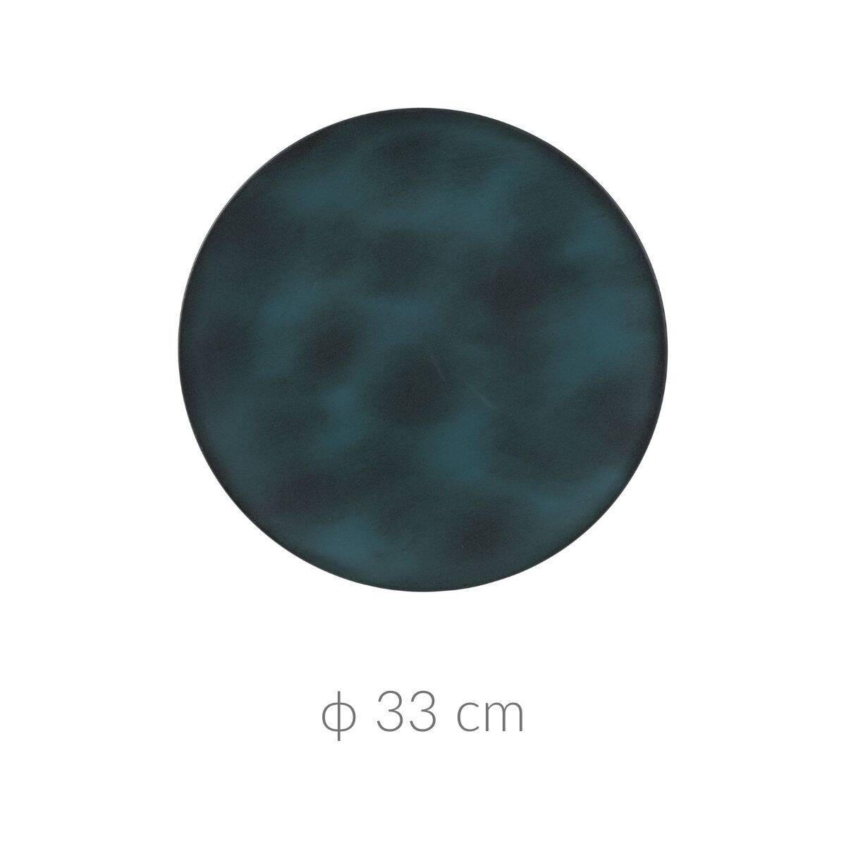 TISCHSET 33 cm - Türkis, Kunststoff (33cm) - Home Styling Collection