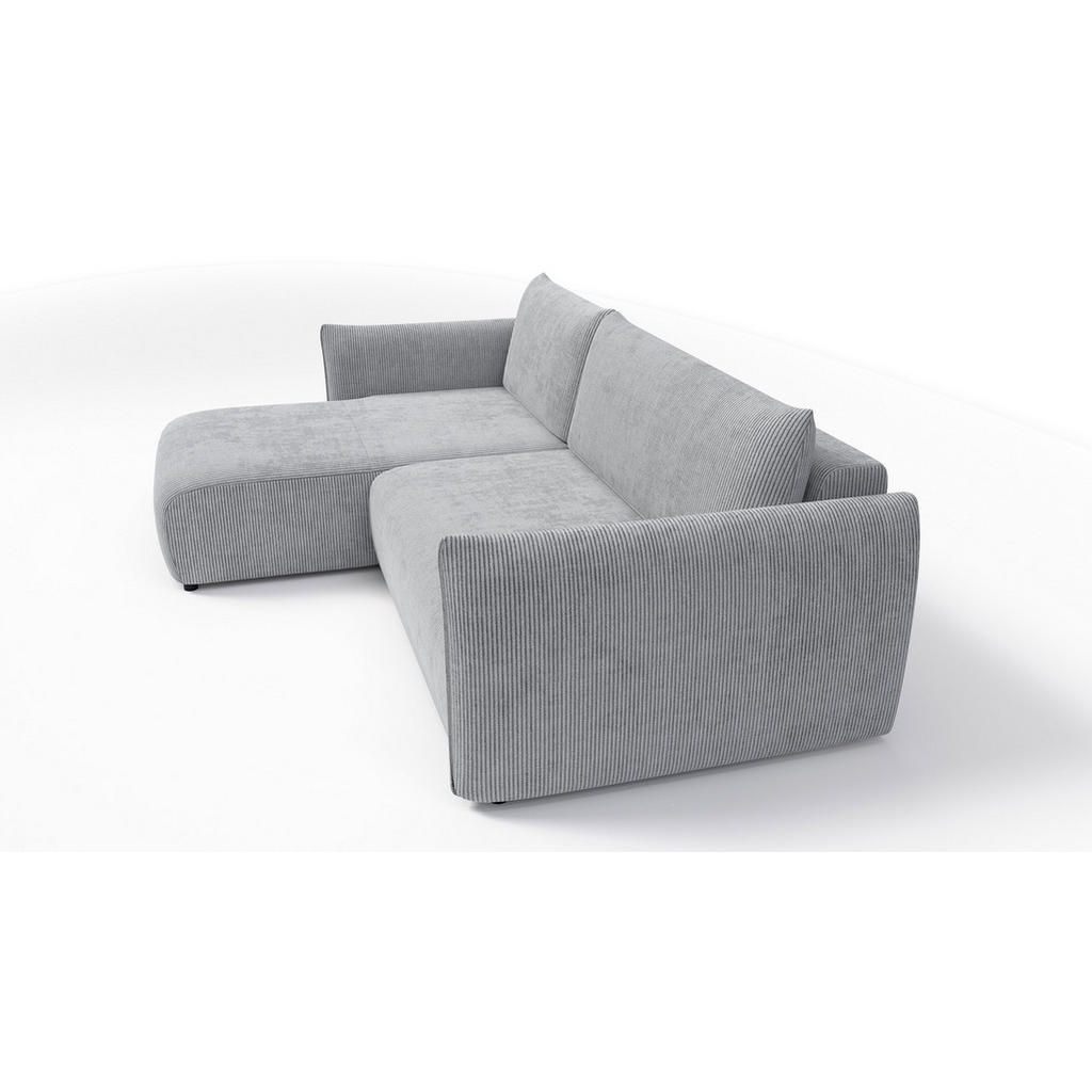 Thumbnail - Courtois Laville Ecksofa, Hellgrau, Textil, 3-Sitzer, L-Form, 248x173 cm, Wohnzimmer, Sofas & Couches, Wohnlandschaften,...