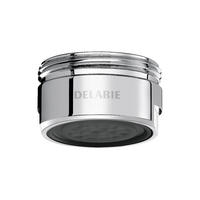 STRAHLREGLER M24x1 mit Durchflussregulierung, 2 Stück - Chromfarben, Metall (9/1.5/10cm) - Delabie