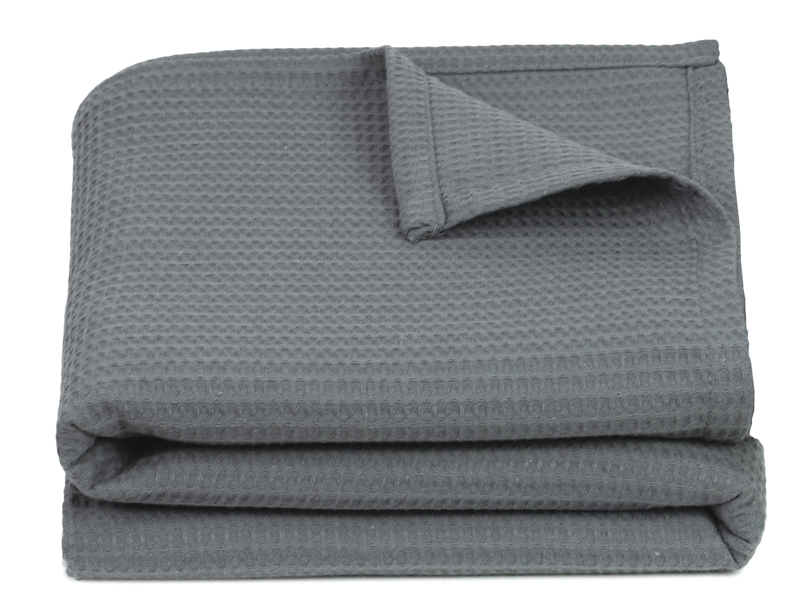 KUSCHELDECKE, 150x200 cm, 100% Baumwolle, Grau - Grau, Textil (150/200cm) - Zollner