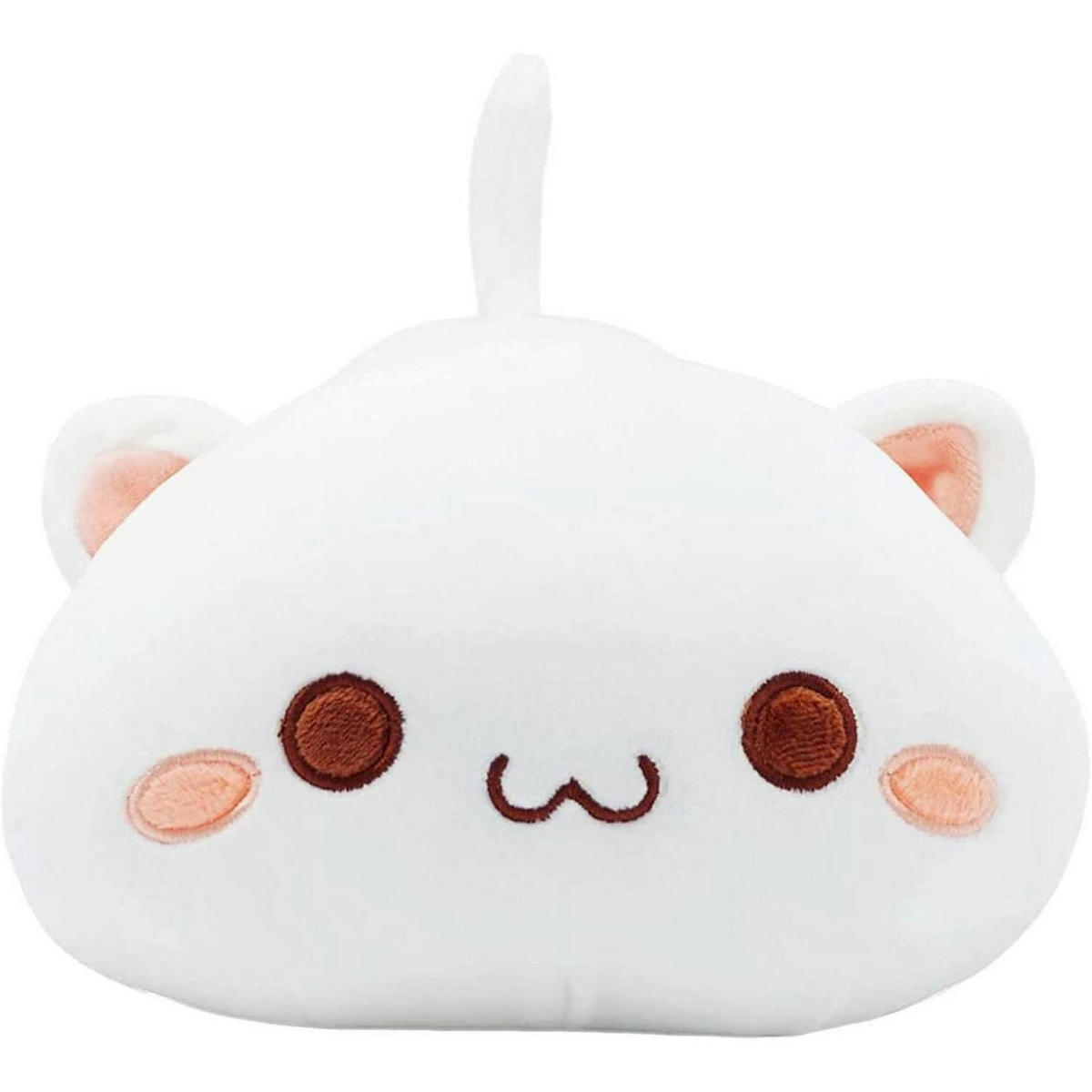 PLÜSCHTIER Katze, weiß - Weiß, Textil (20/30cm)