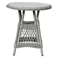 CAFÉTISCH, Hvalo, Sandfarben, Rattan, 69 x 69 x 73 cm - Sandfarben, Naturmaterialien (69/69/73cm) - ebuy24