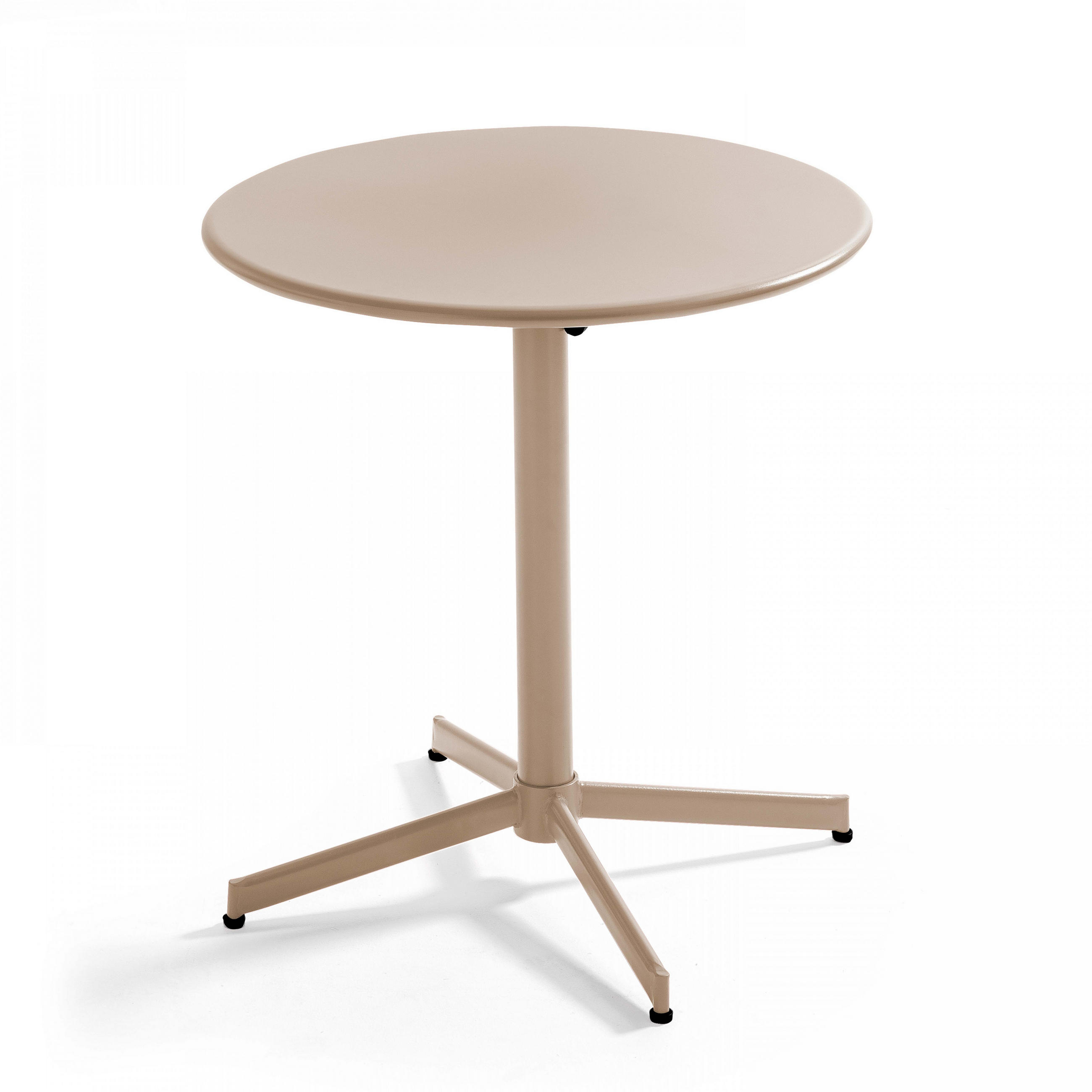 GARTENSET 3-tlg., Taupe - Taupe, Metall - Oviala