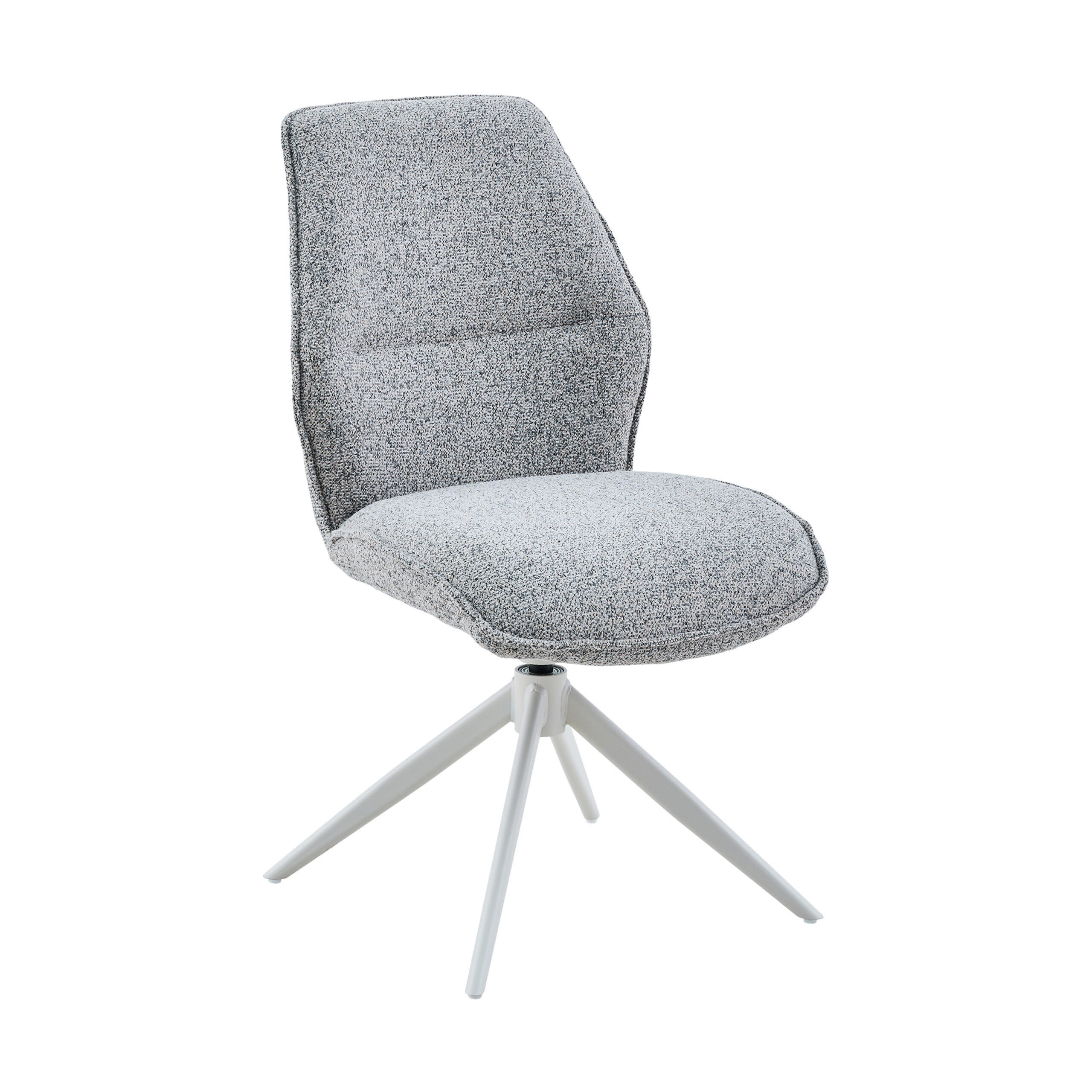 ESSZIMMERSTUHL Hera Grau 63/63/83 cm 2-er Set - Grau, Textil (63/83/63cm) - Starfurn