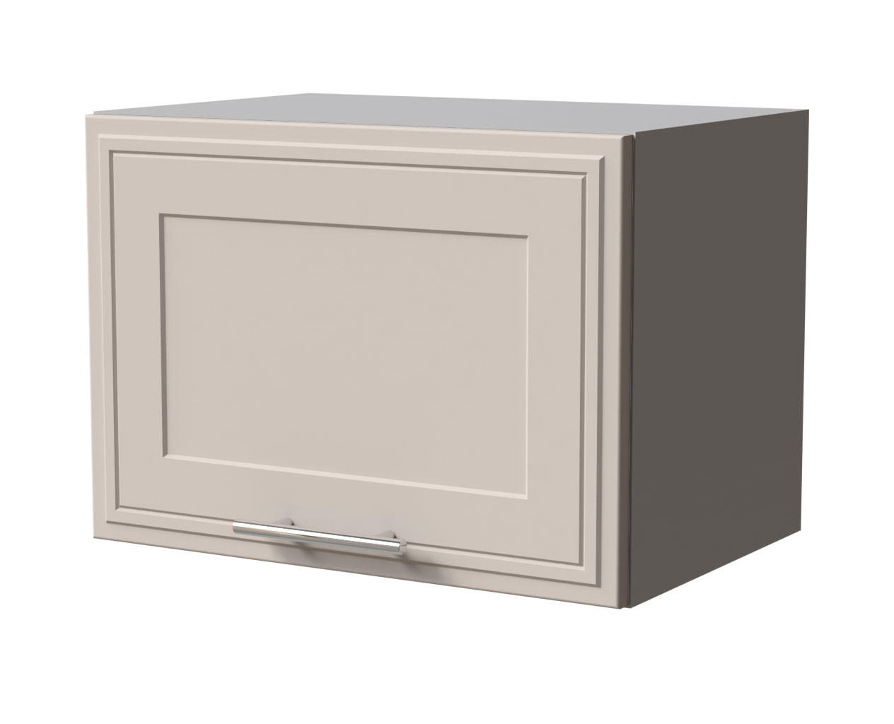 KLAPPHÄNGESCHRANK Salo W4B/50 Grau / Kaschmir Matt 50 / 32,5 / 36cm - Kaschmir/Grau, Holz/Holzwerkstoff (50/36/32.5cm) - Feldmann-Wohnen