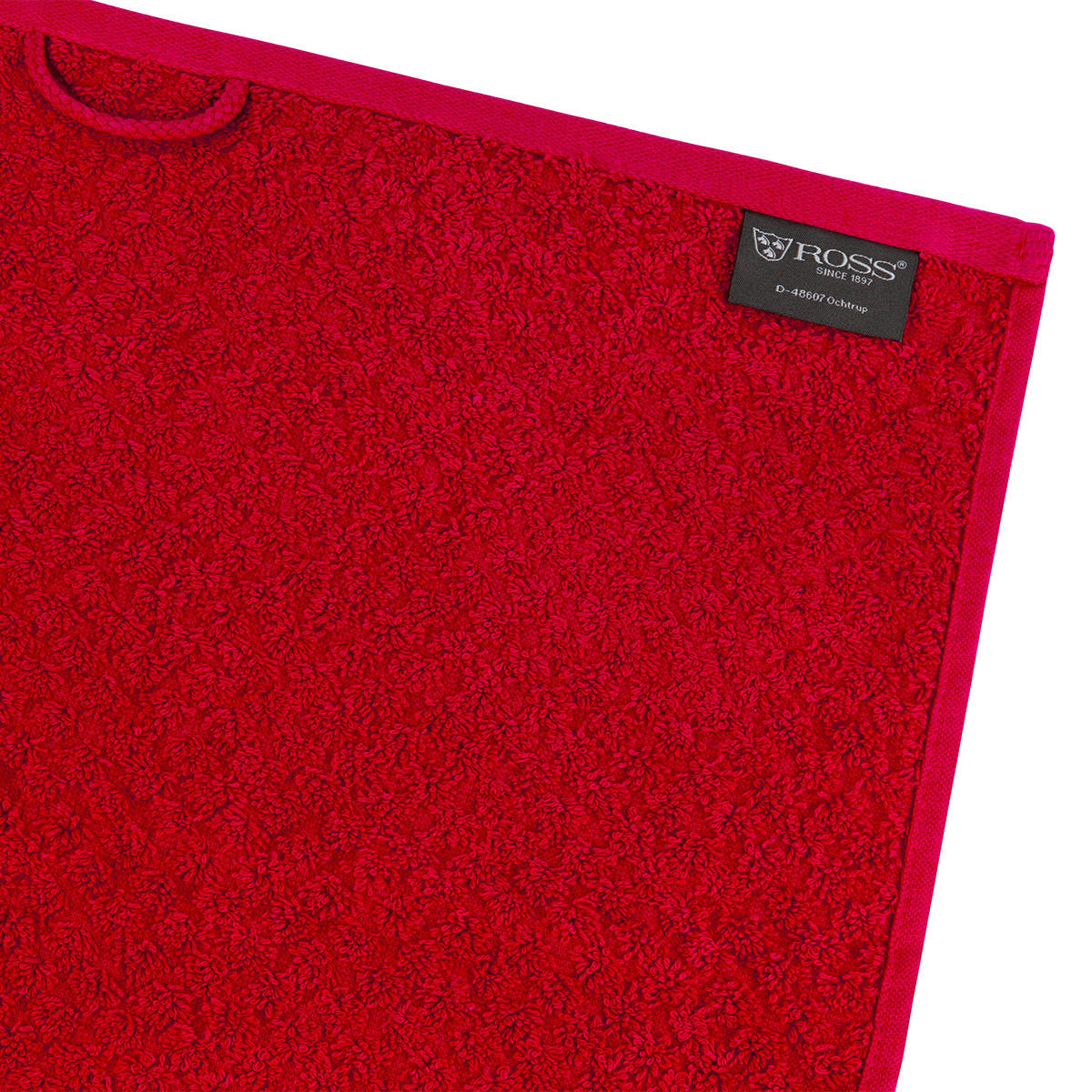 FROTTIERSET Harmony 4-teilig - Rot, Textil (50/100cm) - Ross
