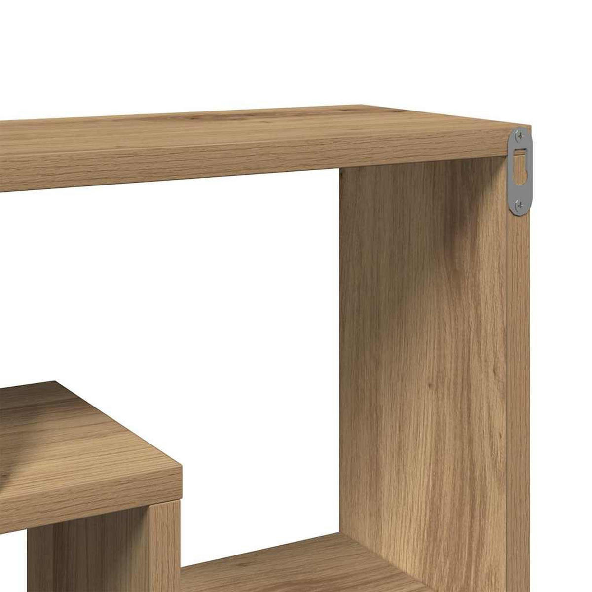 WANDREGAL Artisan-Eiche 85/16/52,5 Cm Holzwerkstoff - Eiche Artisan, Holzwerkstoff (85/52.5/16cm) - vidaXL