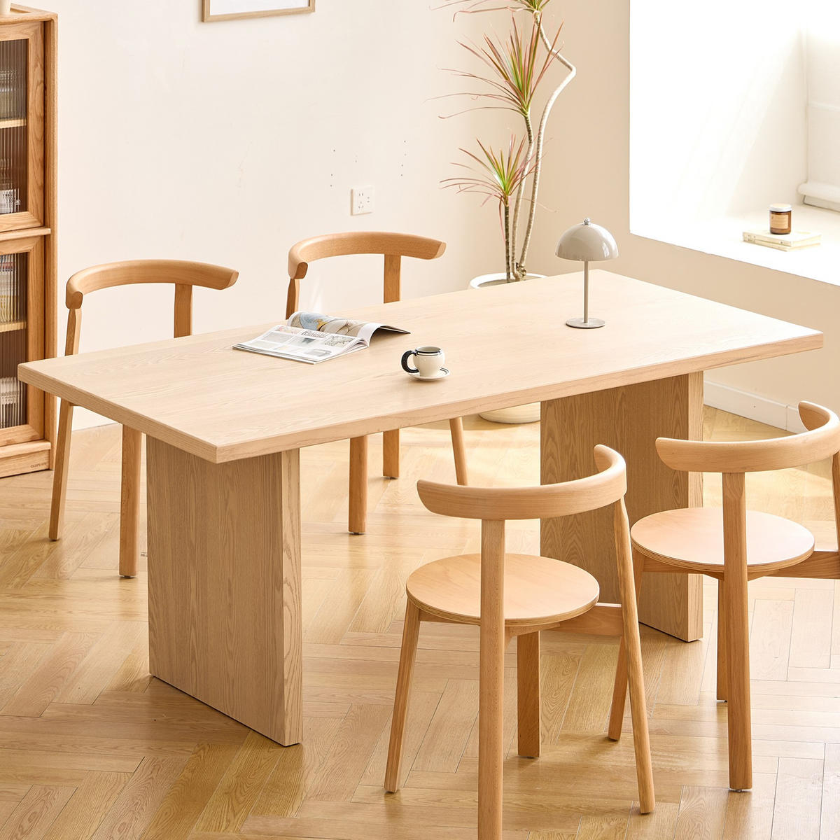 ESSTISCH Rechteckig Braun 180 x 95 x 75 (cm) - Braun, Holz (90/180/76cm) - Nordlys