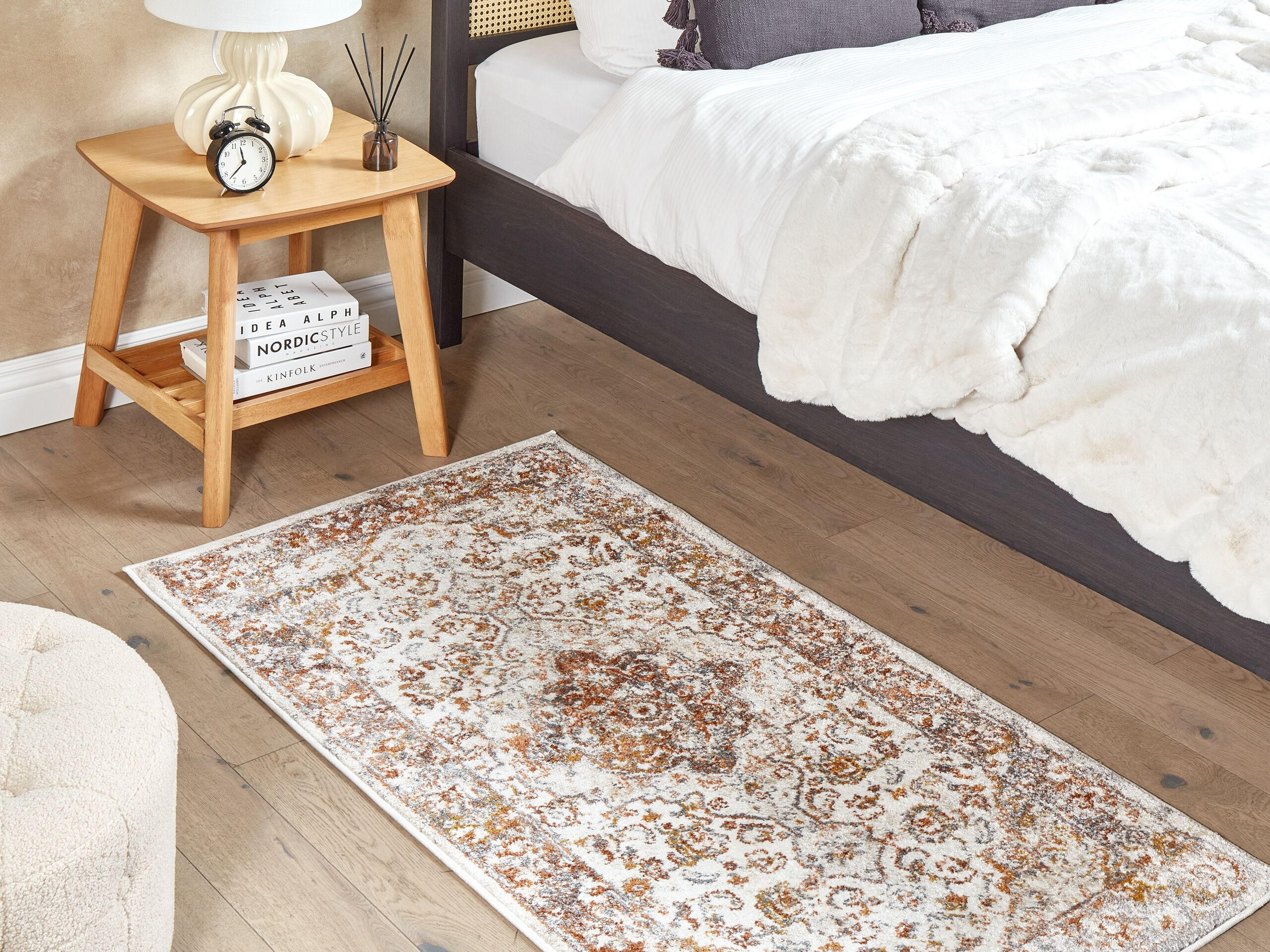 VINTAGE-TEPPICH Vayk 150/80 cm - Beige, Kunststoff (80/150cm) - Beliani
