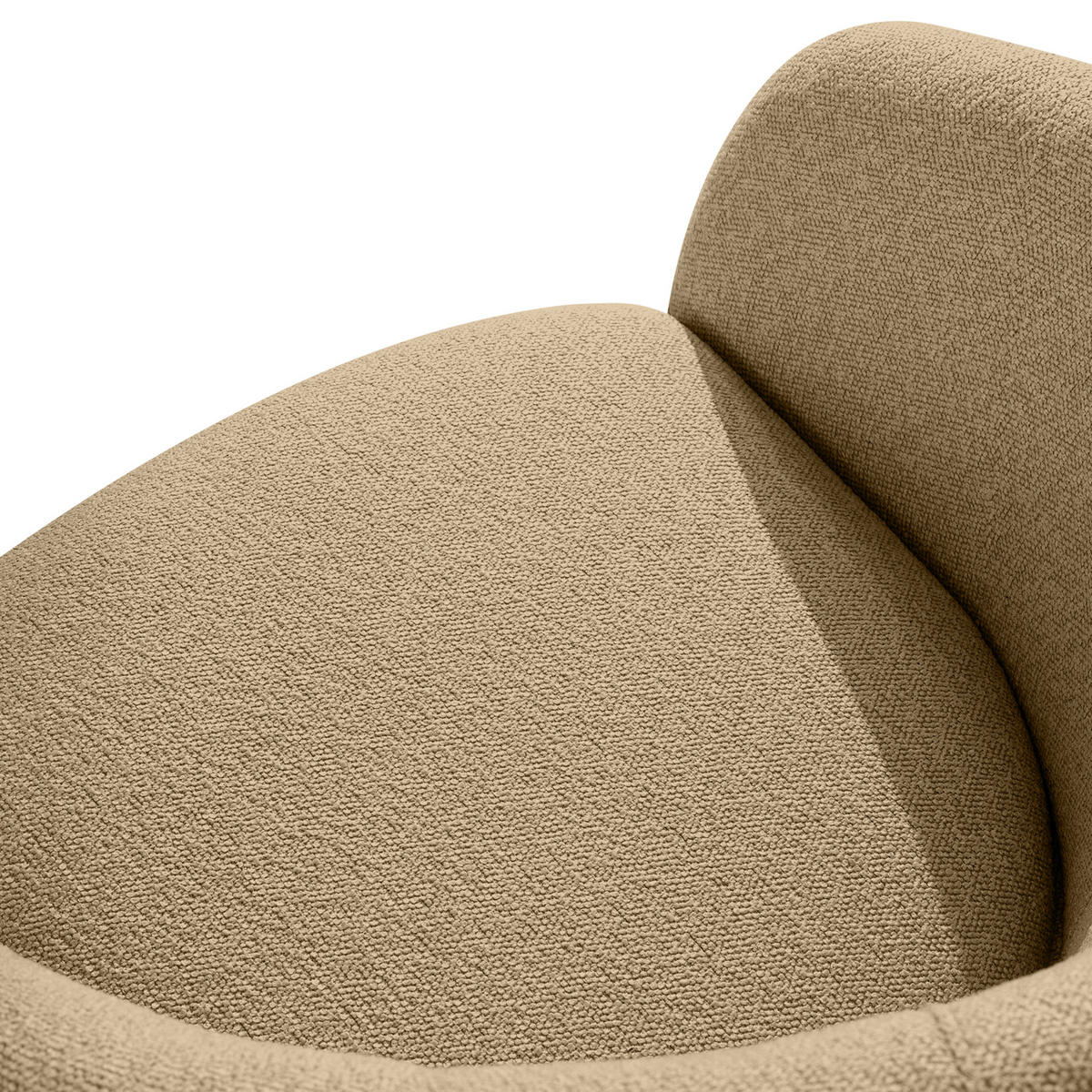 GARTENSESSEL SOLIS Loungesessel, - Beige, Textil/Metall (69/76/66cm) - KONSIMO®