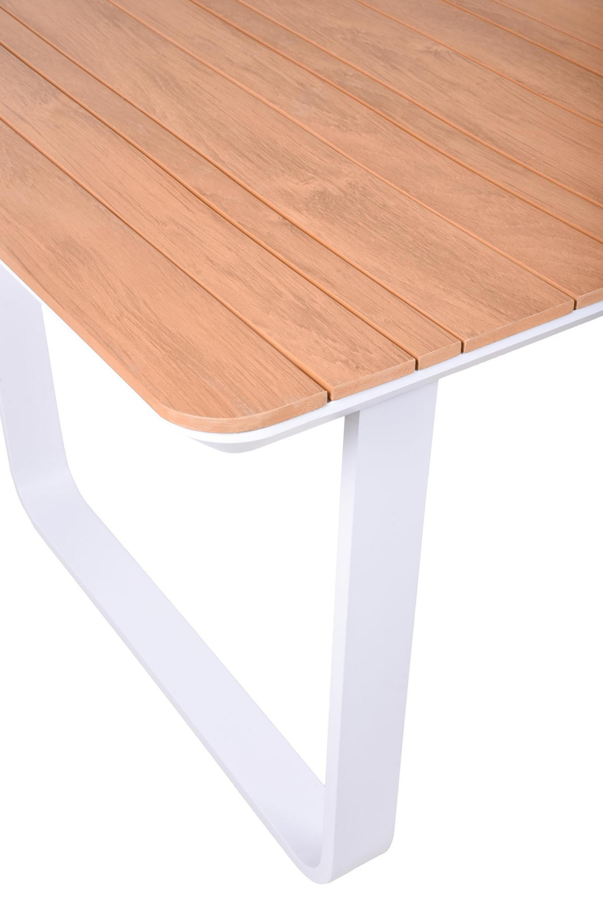 GARTENTISCH Klaus Terrassentisch - Braun, Kunststoff (200/100/75cm) - DELUKE