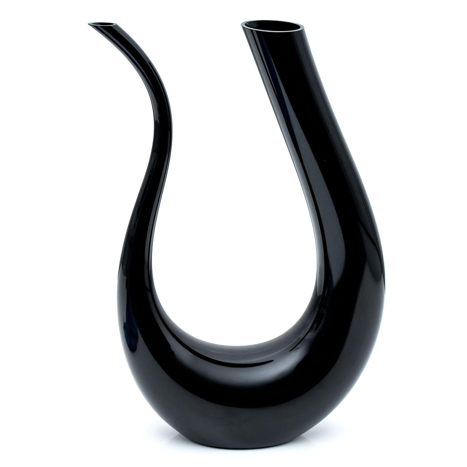 WEINKARAFFE Dekanter - Schwarz, Glas (0.75L) - Intirilife