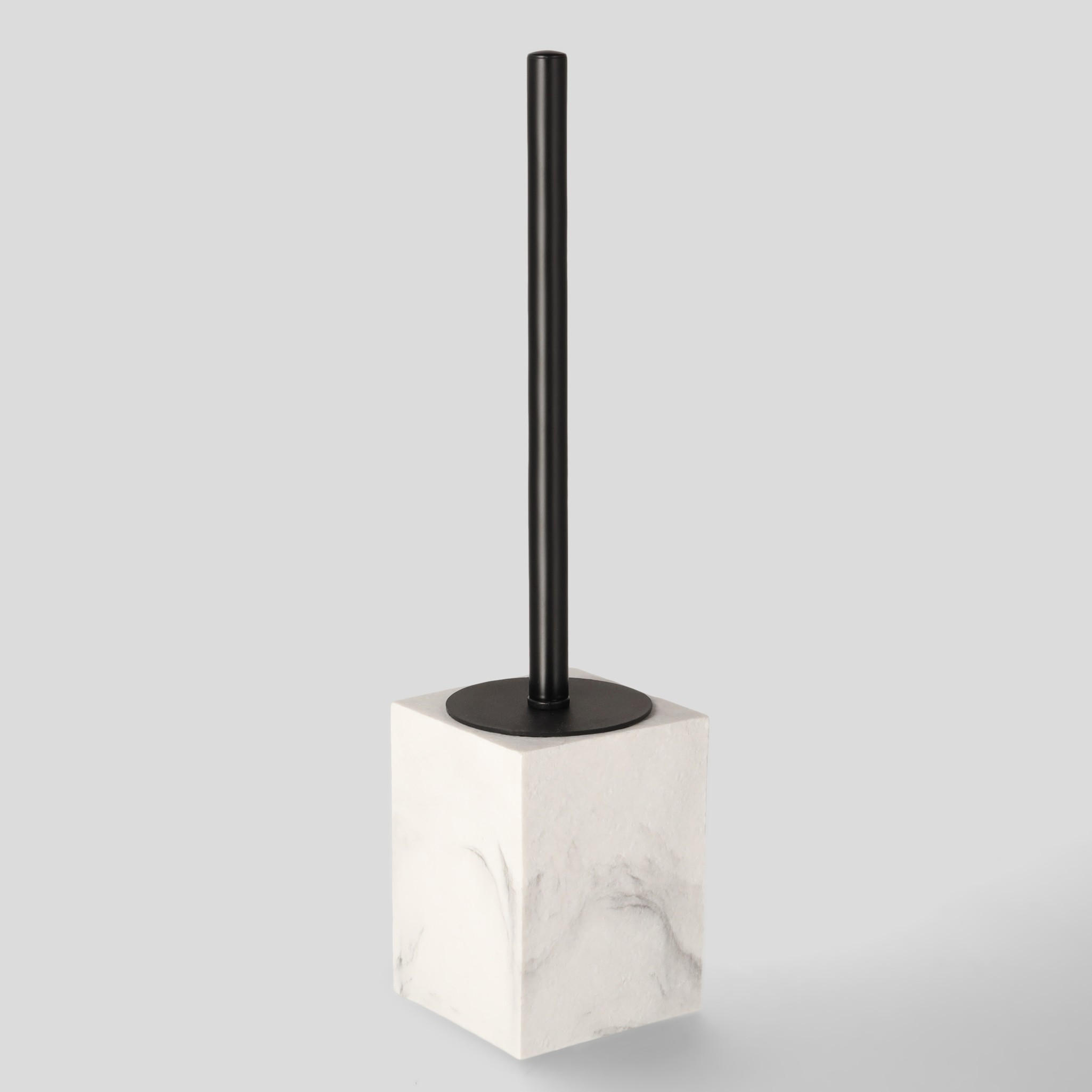 TOILETTENBÜRSTE Piedra - Weiß, Kunststoff (9.5/40/9.5cm) - home&you