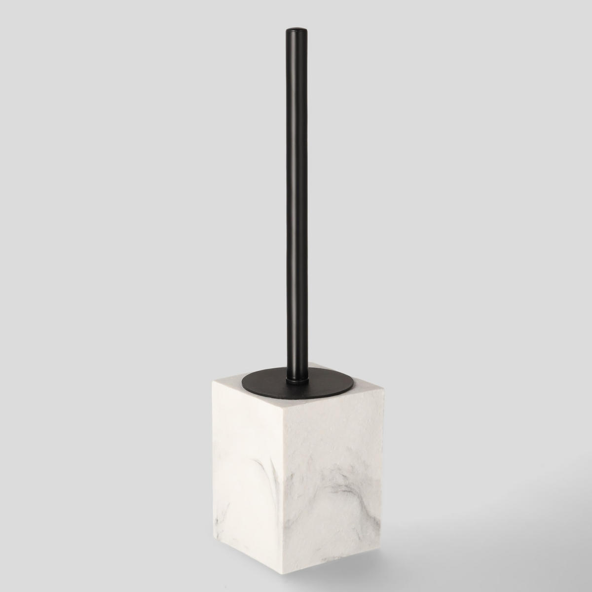 TOILETTENBÜRSTE Piedra - Weiß, Kunststoff (9.5/40/9.5cm) - home&you
