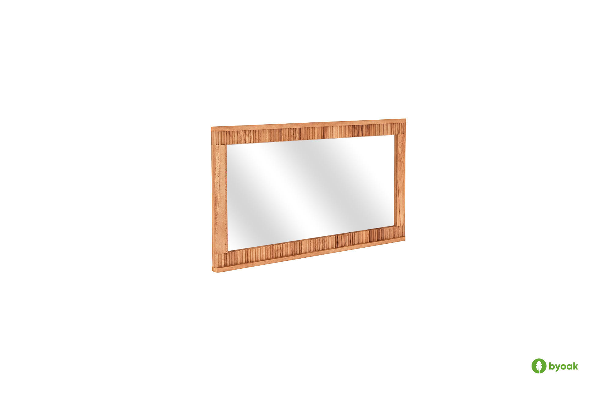 SPIEGEL LINA Kernbuche - Kernbuche, Holz (110/60/3cm) - byoak