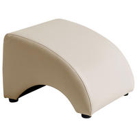 POLSTERHOCKER Kajsa Kunstleder beige - Beige, Kunststoff (52/37/54cm) - 58aufmkessel