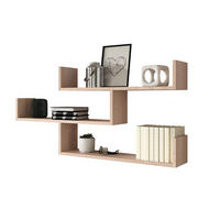 WANDREGAL mit 3 Böden KASSI Sonoma Eiche - Eichefarben, Holzwerkstoff (119/55/18cm) - Selsey