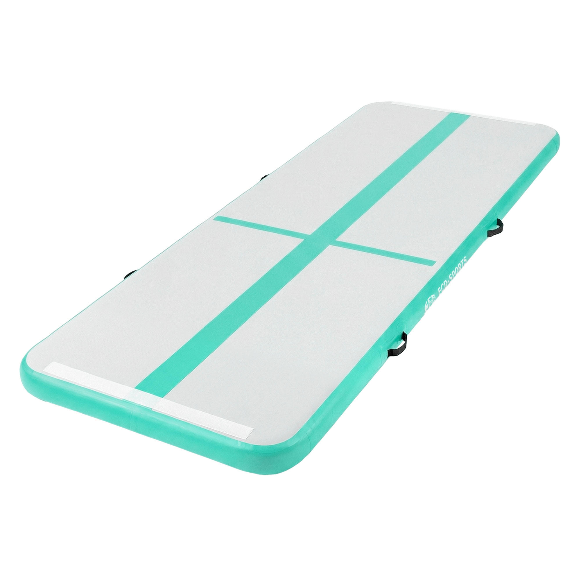 ECD-Germany NAFUKOVACÍ gymnastická podložka Airtrack 300x100x10 cm mintově zelená