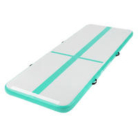 NAFUKOVACÍ gymnastická podložka Airtrack 300x100x10 cm mintově zelená - zelená barva, plast (100/300cm) - ECD-Germany