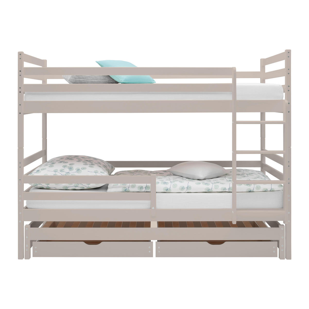 ETAGENBETT Mila Kaschmir ca. 90 / 200 cm - Kaschmir, Holzwerkstoff - Mömax