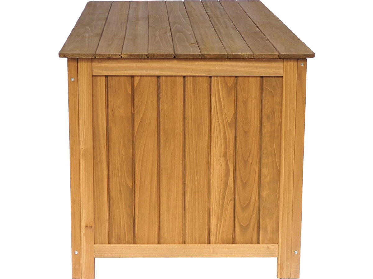 GARTENSCHRANK - GARTENTRUHE macao Braun - Braun, Holz (64/60/130cm) - Habitat Garten