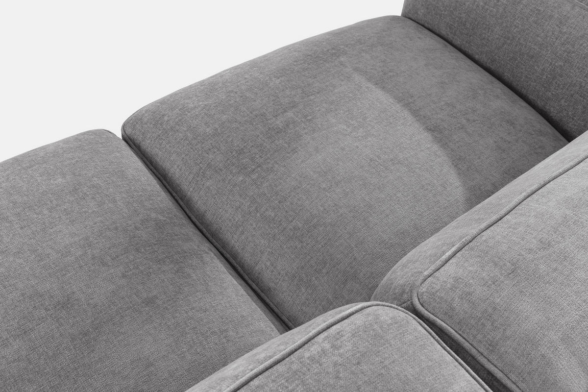 2-SITZER SOFA FUBBO, Hellgrau - Hellgrau, Holz/Holzwerkstoff (210/73/96cm) - KONSIMO®