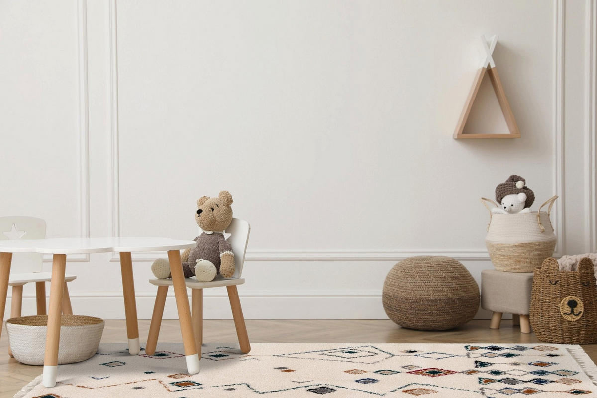 TEPPICH weich Ethno-Stil mehrfarbig - Multicolor, Textil (200/290cm) - AFK Living