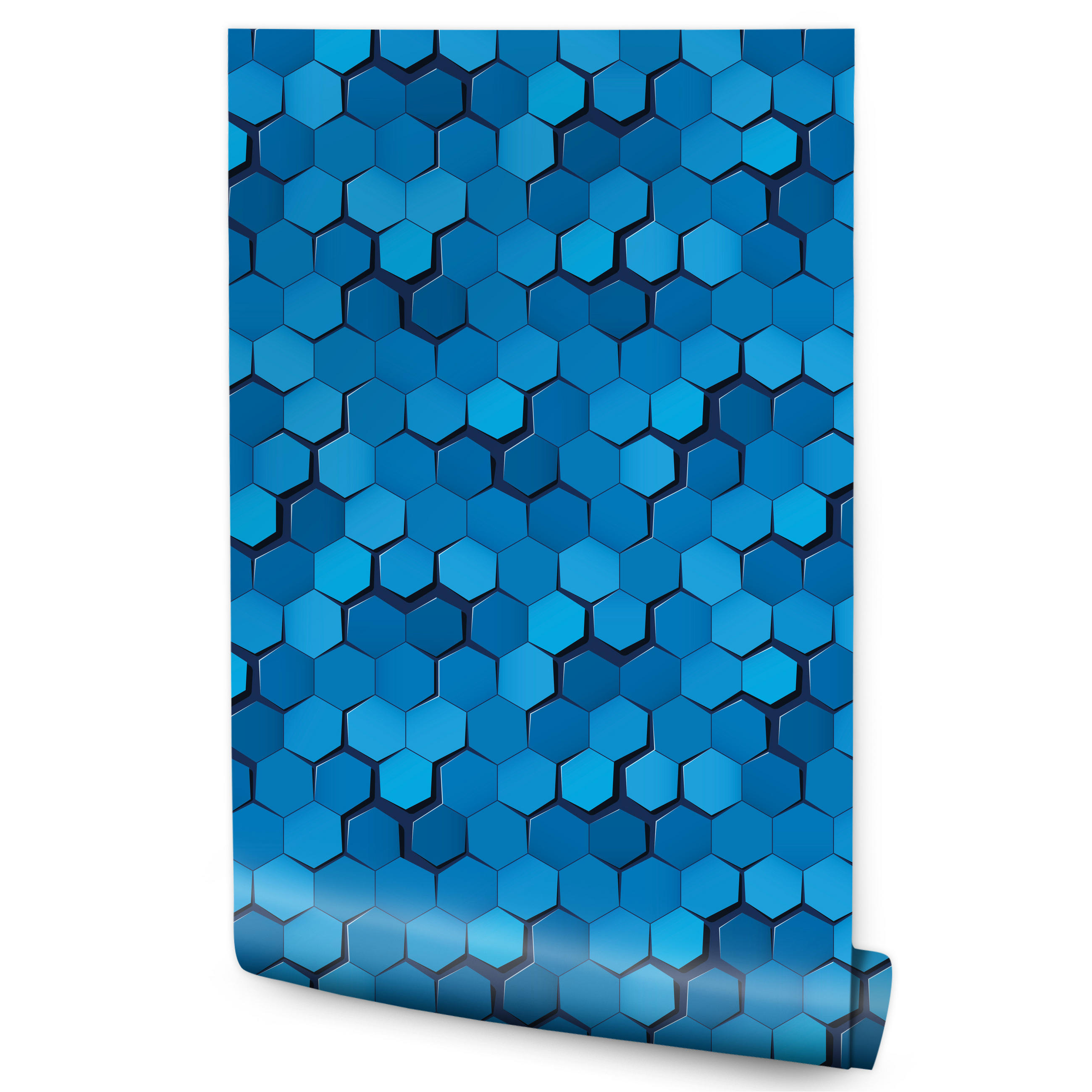 Muralo Vliestapete Blau 50x1000 cm