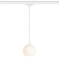DECKENLEUCHTE COPA Opalglas 11 W - Transparent, Metall (30/30/20cm) - Rendl