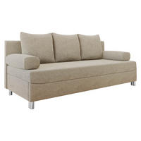 SCHLAFSOFA Dover - Chromfarben/Naturfarben, Holz/Kunststoff (192/86/80cm) - MIRJAN24