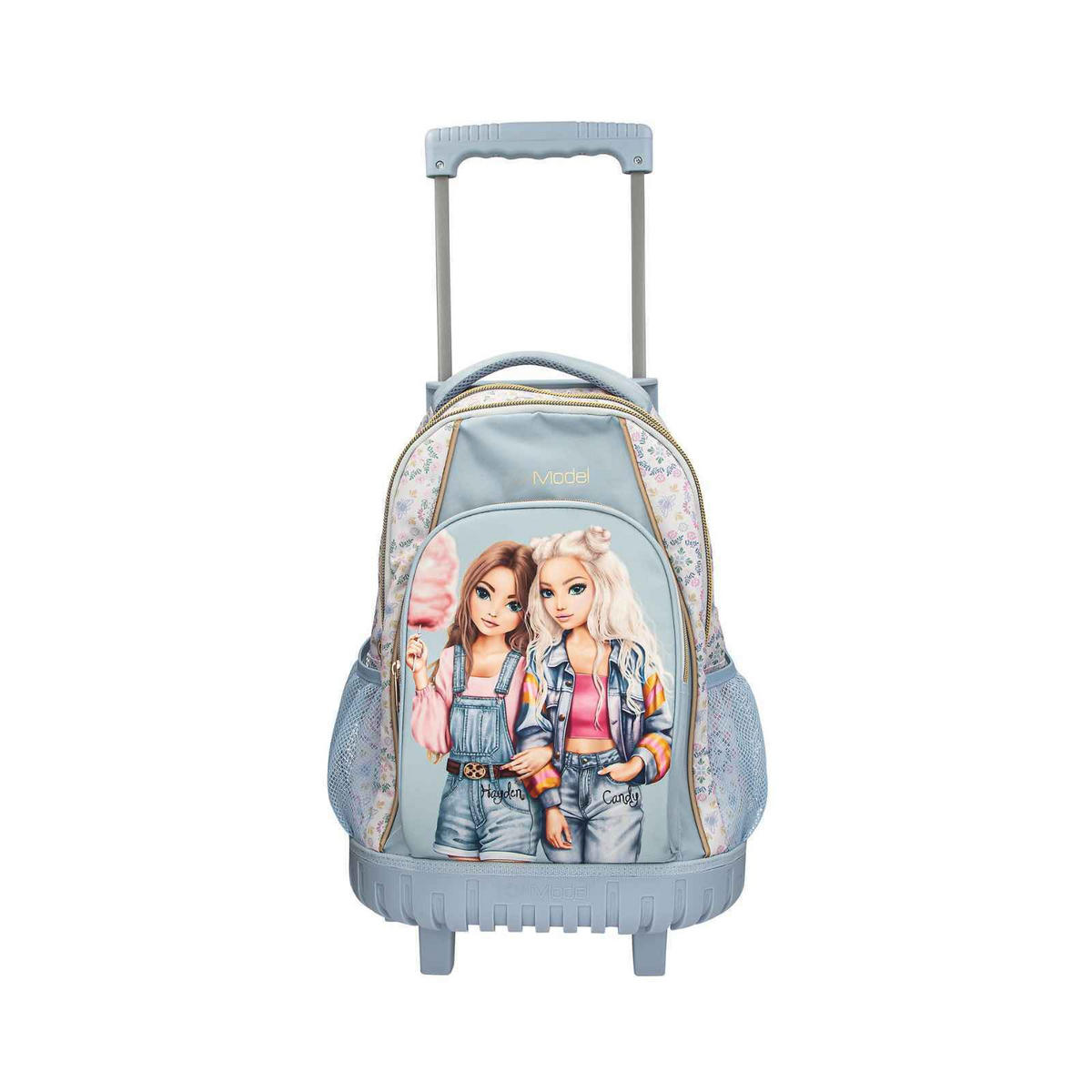 SCHULRUCKSACK TROLLEY MY BFF TOPModel hellblau 23 x 34 x 54 cm - Hellblau, Textil (32/25cm) - Depesche Germany