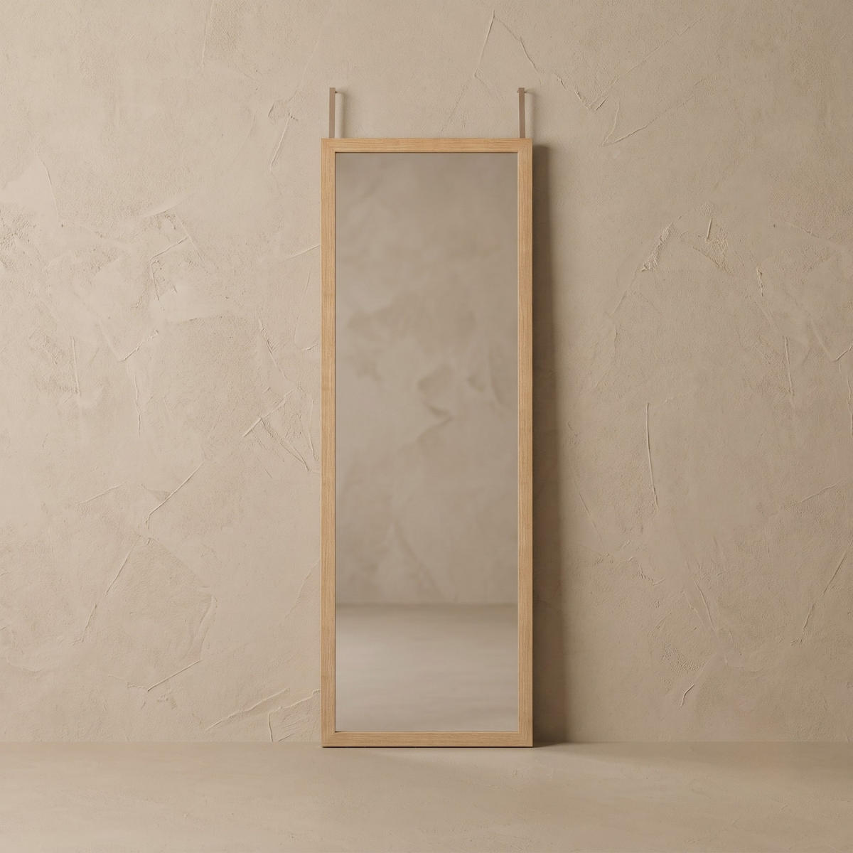TÜRSPIEGEL Aina 36/110 cm - Beige, Holzwerkstoff (36/110/1.5cm) - SCENA LIVING