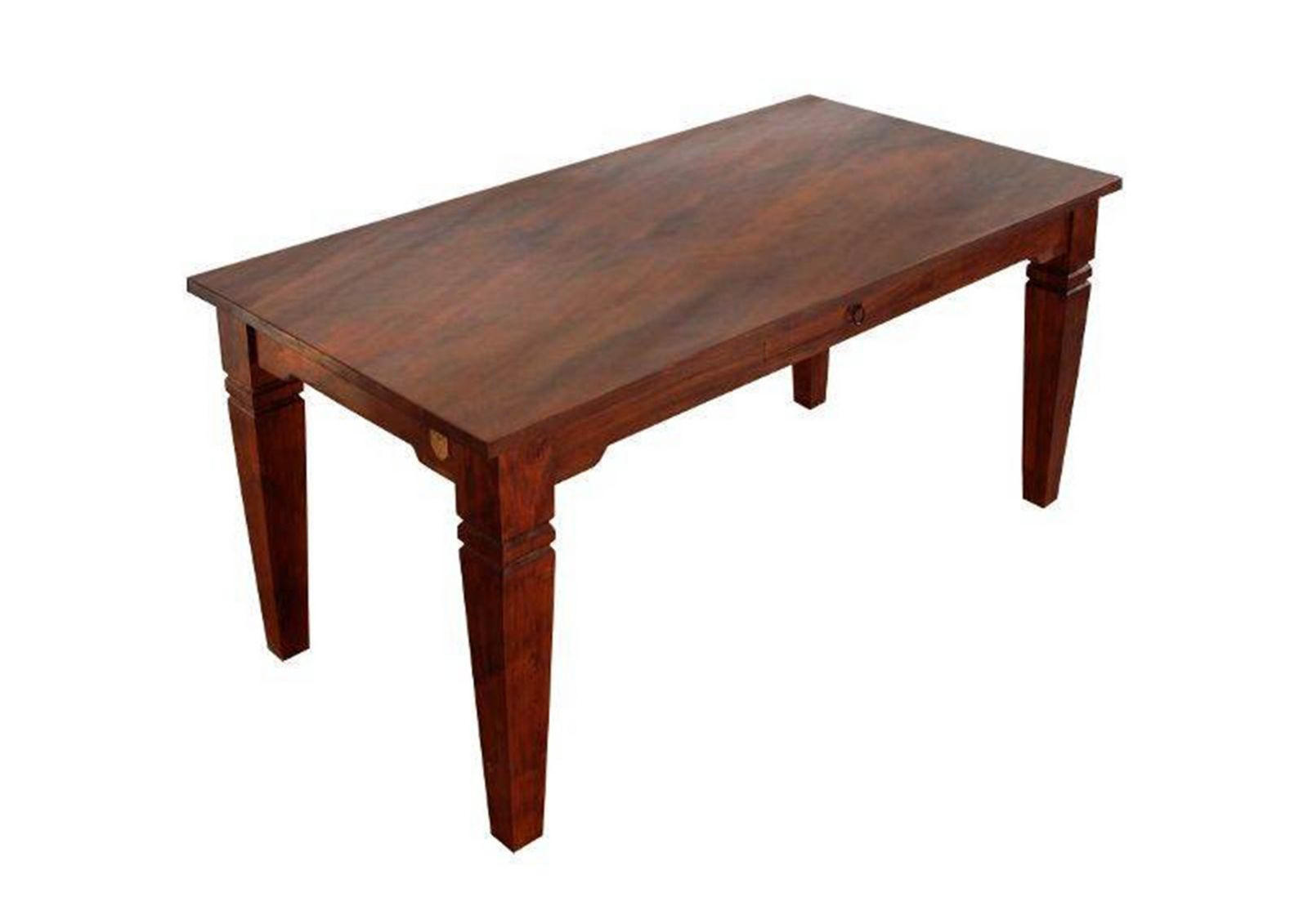 ESSTISCH Akazie 200x100x76 nougat lackiert OXFORD #605 - Dunkelbraun, Holz (100/200/76cm) - Massivmoebel24