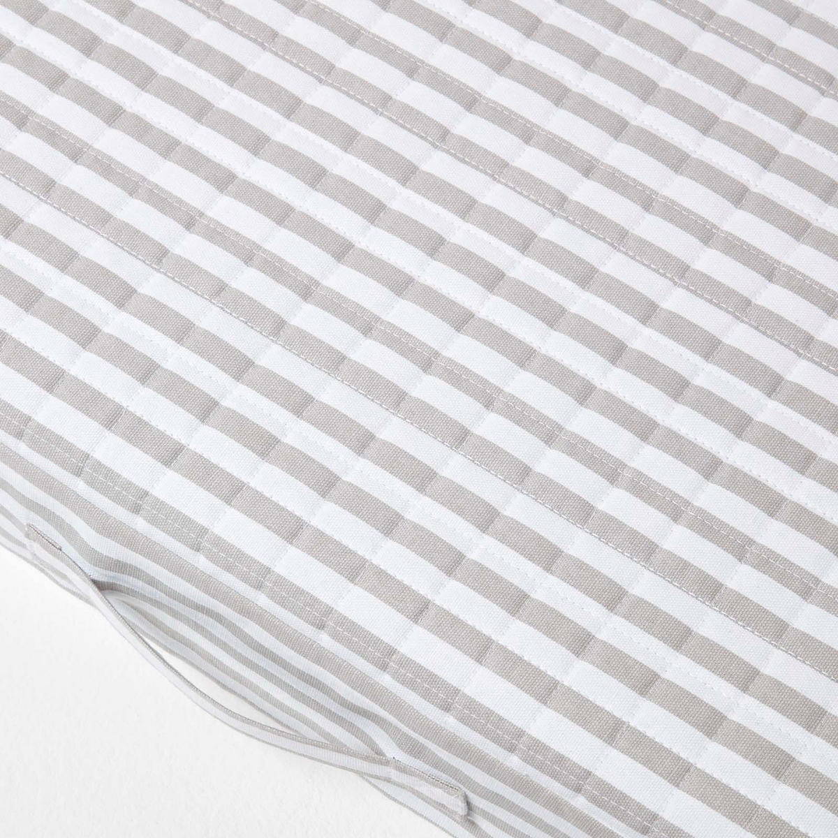 SITZKISSEN-BEZUG für Sofa-Auflage 150/50/10 cm, Baumwolle - Hellgrau, Textil (150/50/10cm) - Homescapes