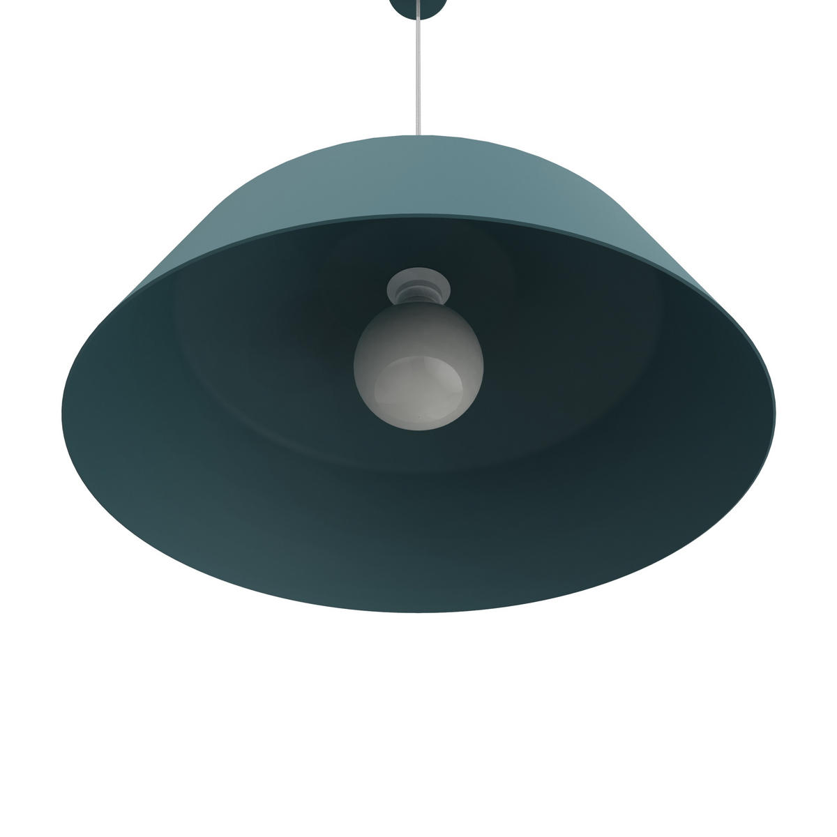HÄNGELEUCHTE - Blau, Metall (50/50/17cm) - Lumicom