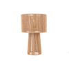 TISCHLAMPE Forma Pin 30/30/47 cm - Beige, Naturmaterialien (30/30/47cm) - Leitmotiv
