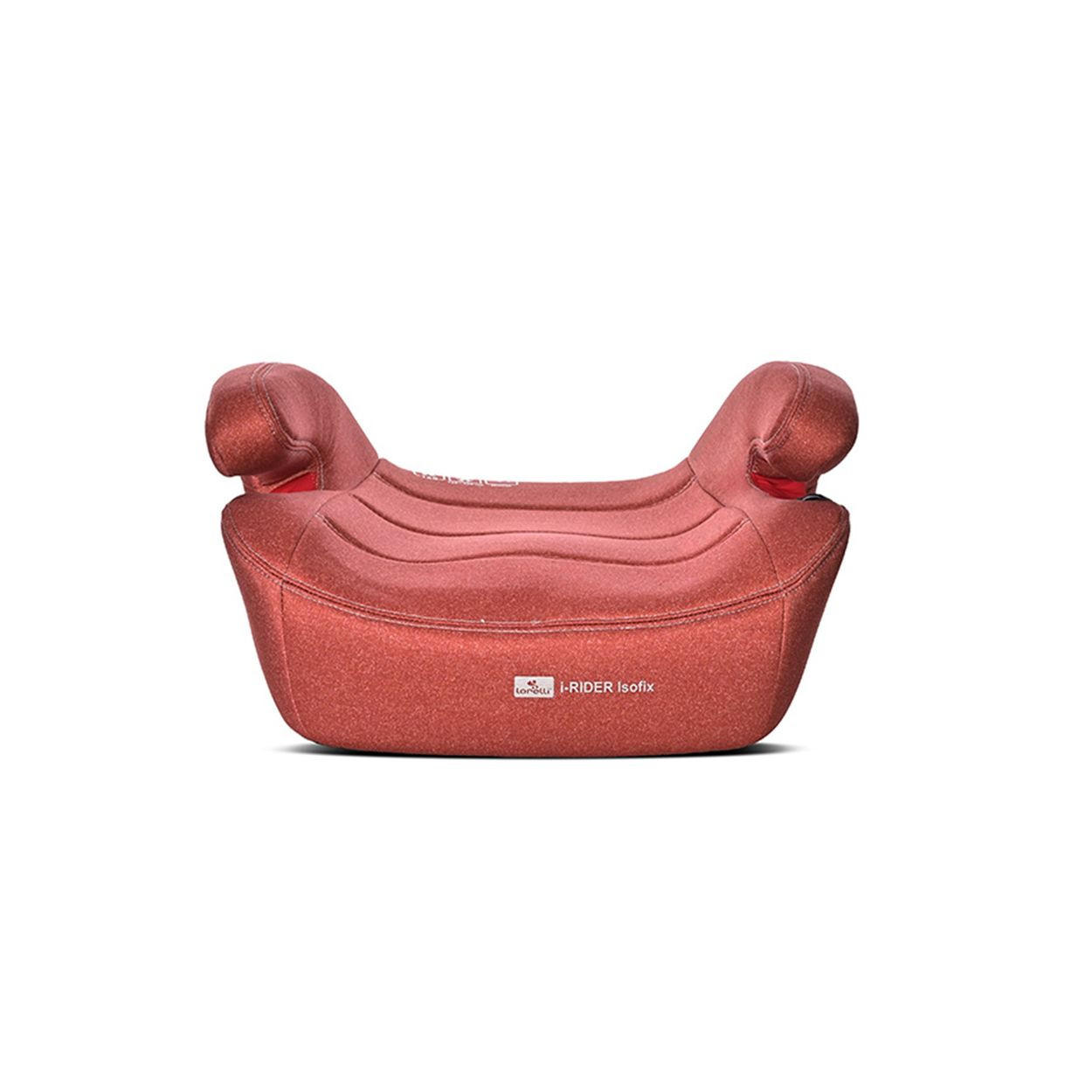 KINDERSITZERHÖHUNG i-Rider i-Size rot (125-150cm) Isofix Armlehne abnehmbarer Bezug - Rot, Kunststoff (43/20/38cm) - Lorelli
