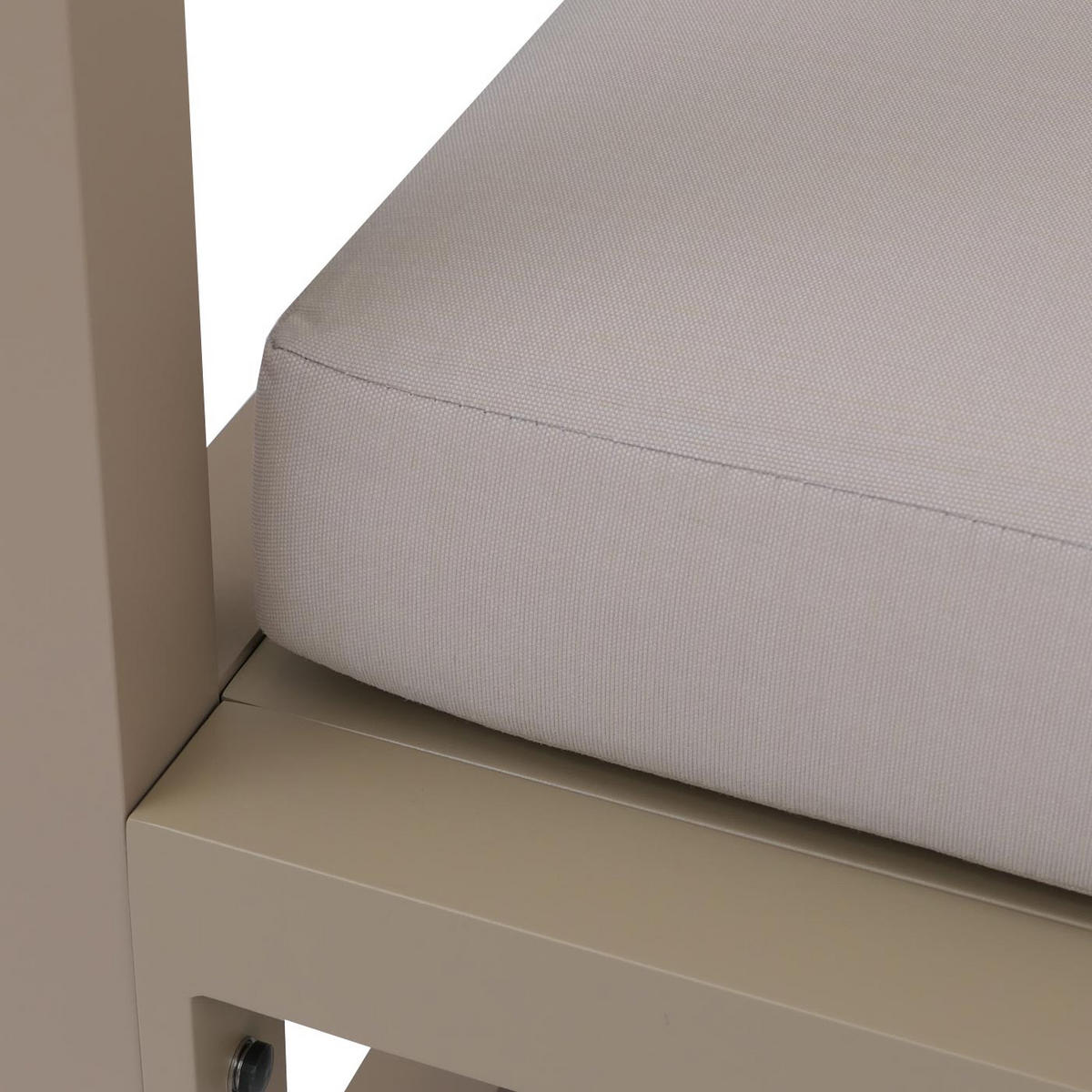 LOUNGE-GARTENLIEGE Beige - Beige, Textil (165/196/196cm) - MCW