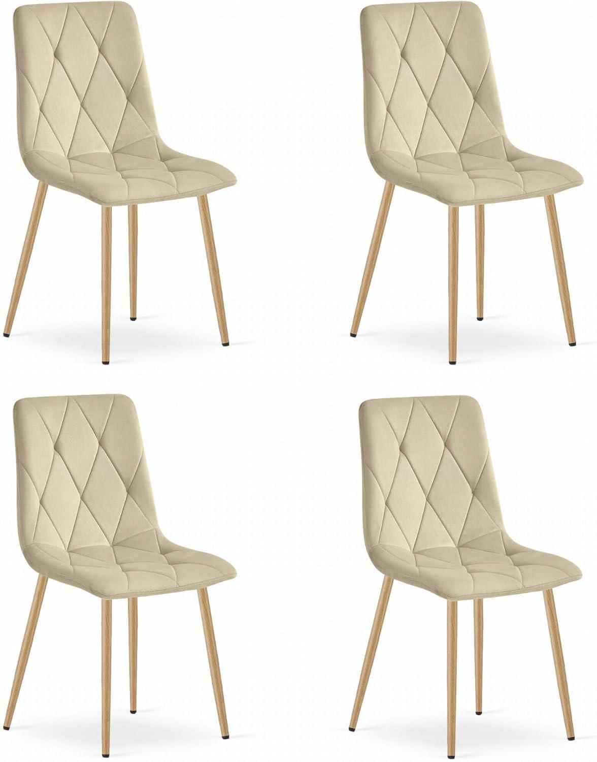 Best For Home Esszimmerstuhl Beige 46x89x56 cm