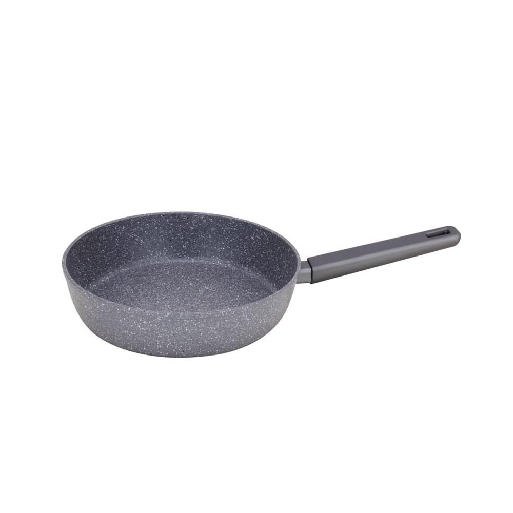 PFANNE Grau 49/28/7 cm MR120128 - Grau, Metall (28cm) - Maestro 